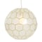 Hello Honey® Capiz Honeycomb Globe Pendant Light